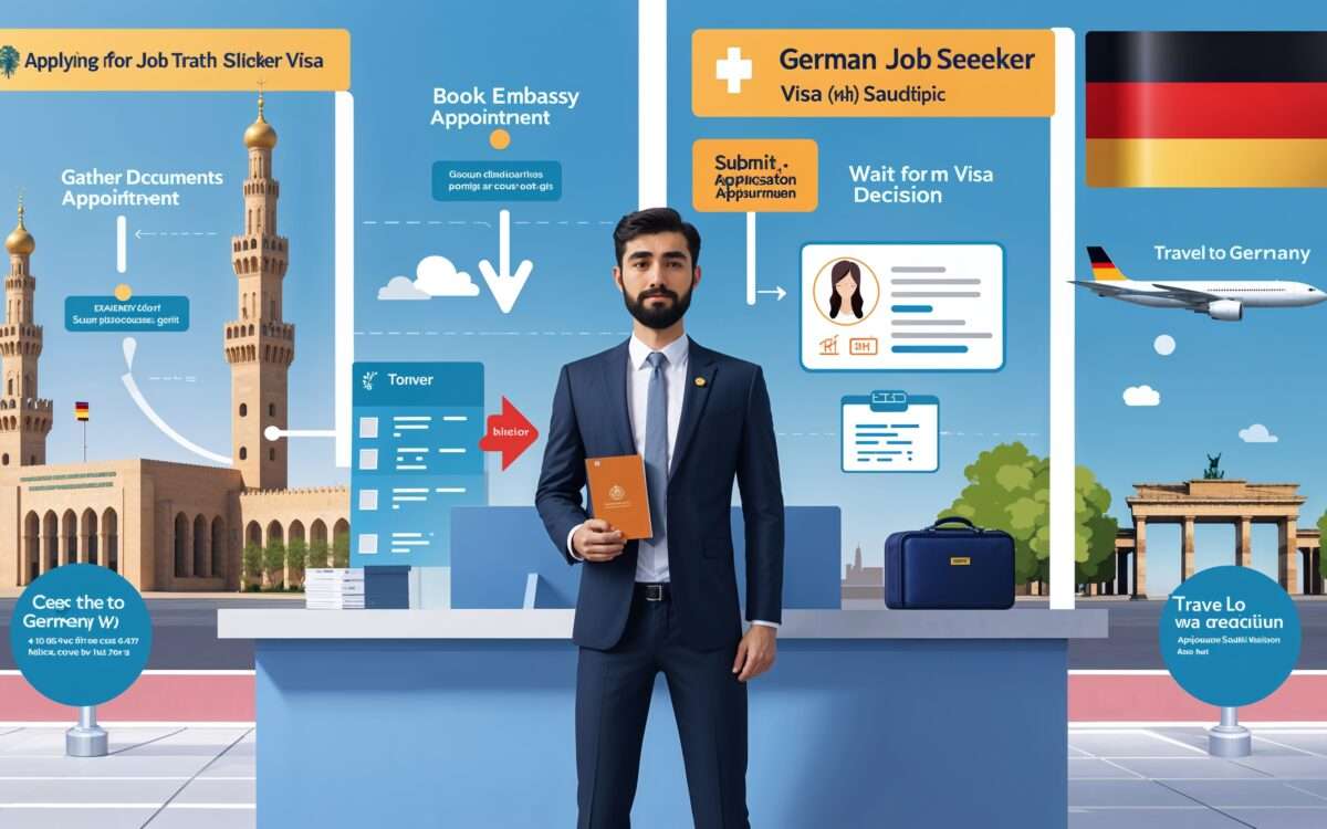 How to Apply for a German Job Seeker Visa from Saudi Arabia-Latest jobs in Germany